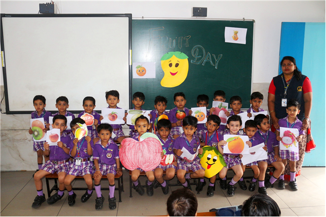 FRUIT DAY ACTIVITY OF CLASS L.K.G