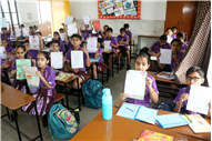 NATIONAL ANTHEM WRITING ACTIVITY OF CLASS IV
