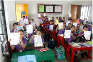 NATIONAL ANTHEM WRITING ACTIVITY OF CLASS IV