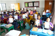 NATIONAL ANTHEM WRITING ACTIVITY OF CLASS IV