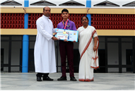 FELICITATION OF INDIAN TALENT OLYMPIAD WINNERS