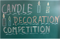 CANDLE DECORATION COMPETITION FOR CLASS I
