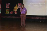 EXTEMPORE SPEECH COMPETITION CLASS IX