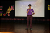 EXTEMPORE SPEECH COMPETITION CLASS IX