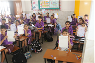 ENGLISH CALLIGRAPHY ACTIVITY OF CLASS IV