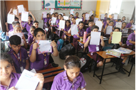 ENGLISH CALLIGRAPHY ACTIVITY OF CLASS IV