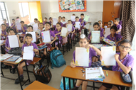ENGLISH CALLIGRAPHY ACTIVITY OF CLASS IV