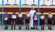 PRIZE DISTRIBUTION CEREMONY OF CLASS I TO V