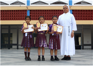 PRIZE DISTRIBUTION CEREMONY OF CLASS I TO V