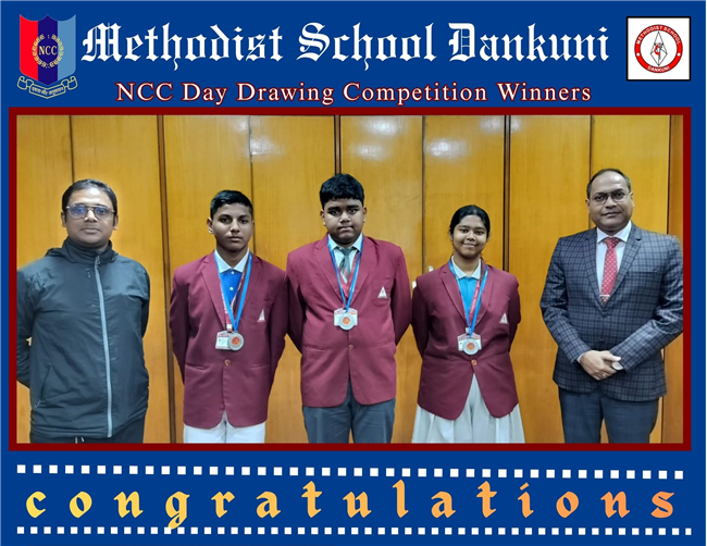 NCC Day Drawing Competition Winners