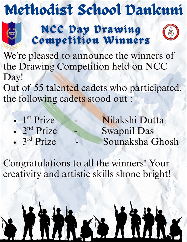 NCC Day Drawing Competition Winners