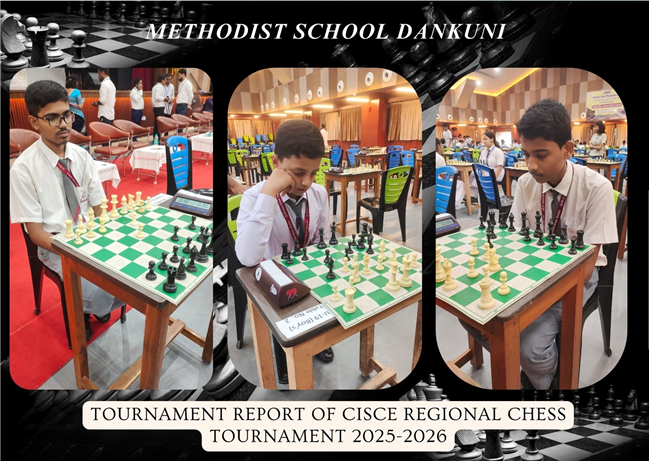 TOURNAMENT REPORT OF CISCE REGIONAL CHESS TOURNAMENT 2025-2026