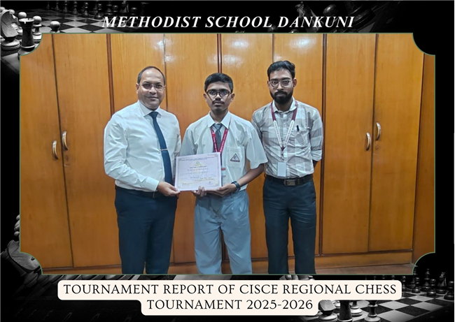 TOURNAMENT REPORT OF CISCE REGIONAL CHESS TOURNAMENT 2025-2026
