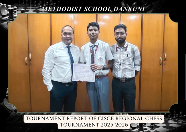 TOURNAMENT REPORT OF CISCE REGIONAL CHESS TOURNAMENT 2025-2026