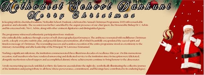 Annual Christmas Programme 2025