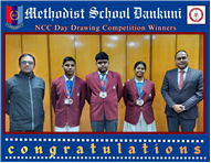 NCC Day Drawing Competition Winners