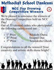 NCC Day Drawing Competition Winners