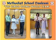 Abharika Ghosh -Guest Editor by ‘The Hindu Young World Team’ at Chennai for her article ‘