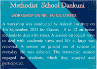 WORKSHOP ON RELIEVING STRESS