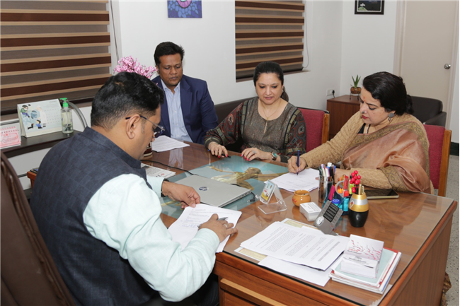 MOU with Frameboxx Animation and Visual Effects Private Limited