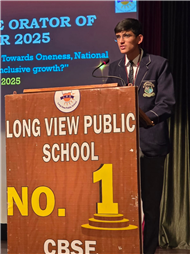 LPS P B Pandey Orator 2025