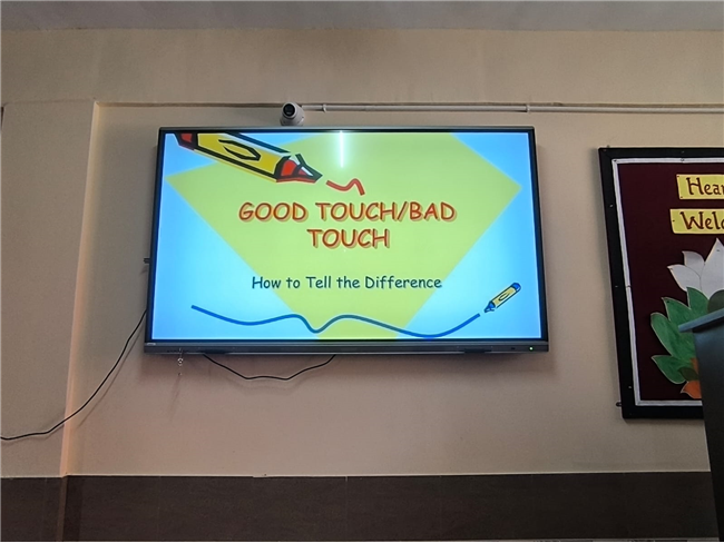 A seminar on Good Touch and Bad Touch