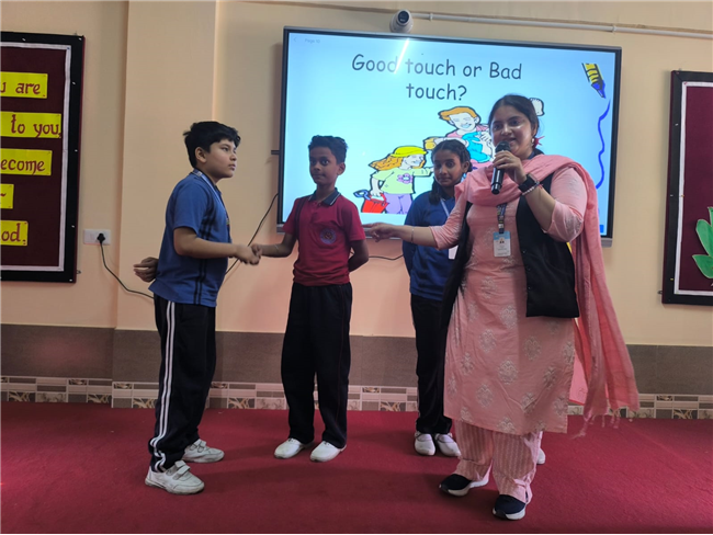 A seminar on Good Touch and Bad Touch