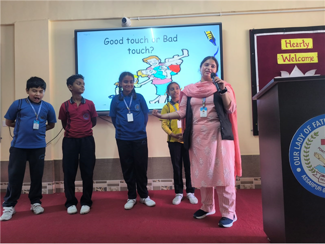 A seminar on Good Touch and Bad Touch