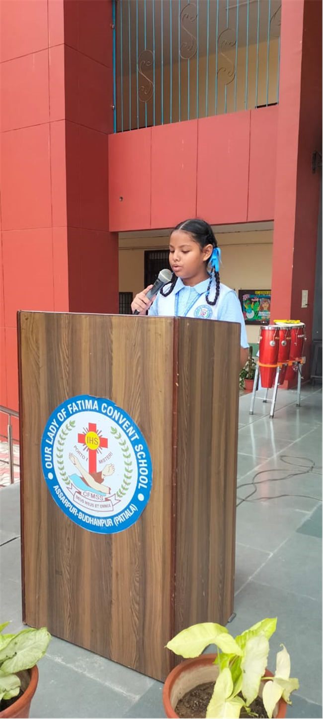 Our Lady of Fatima Convent School, Assarpur Celebrates Van Mahotsav with Great Zeal