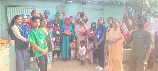 Bread Donation by Our Lady of Fatima Convent School, Assarpur