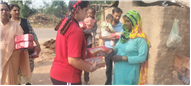 Bread Donation by Our Lady of Fatima Convent School, Assarpur