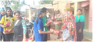 Bread Donation by Our Lady of Fatima Convent School, Assarpur
