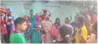 Bread Donation by Our Lady of Fatima Convent School, Assarpur