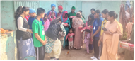 Bread Donation by Our Lady of Fatima Convent School, Assarpur