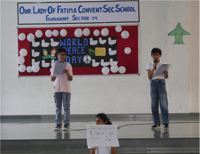 International Peace Day celebraiton
