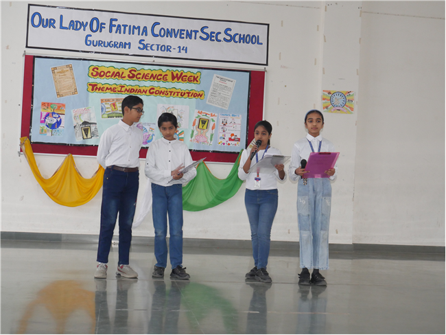 Constitution Day (Social Science Week)Celebrations