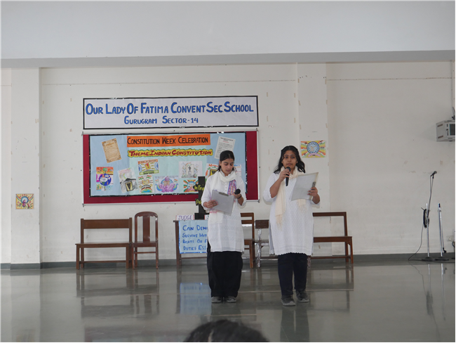 Constitution Day (Social Science Week)Celebrations