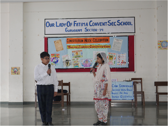 Constitution Day (Social Science Week)Celebrations