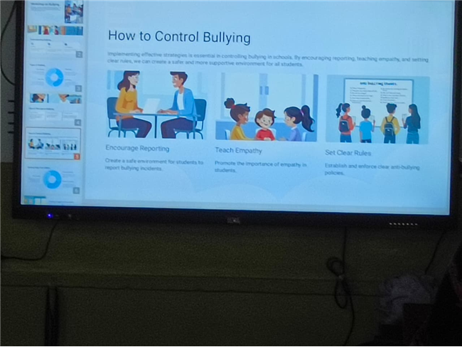 Workshop on Self awareness on Bullyin