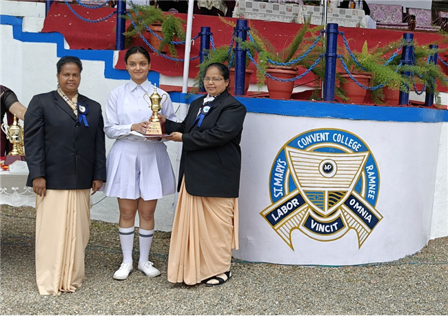 Prize distribution- annual sports day (first show)