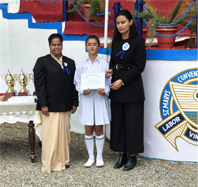 Prize distribution- annual sports day (first show)