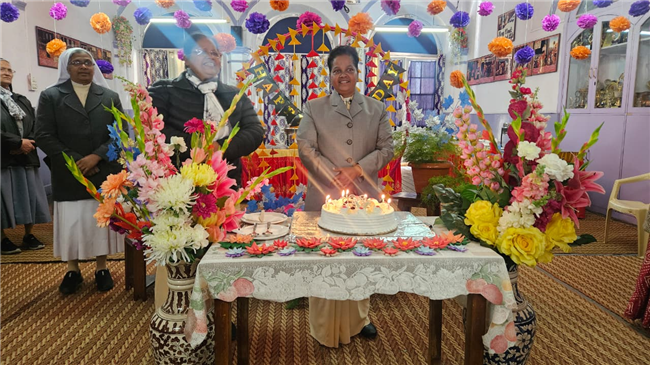 REV. SR. MANJUSHA'S BIRTHDAY CELEBRATION