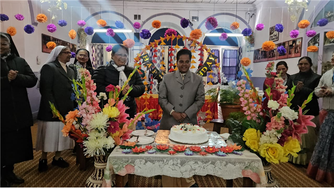 REV. SR. MANJUSHA'S BIRTHDAY CELEBRATION