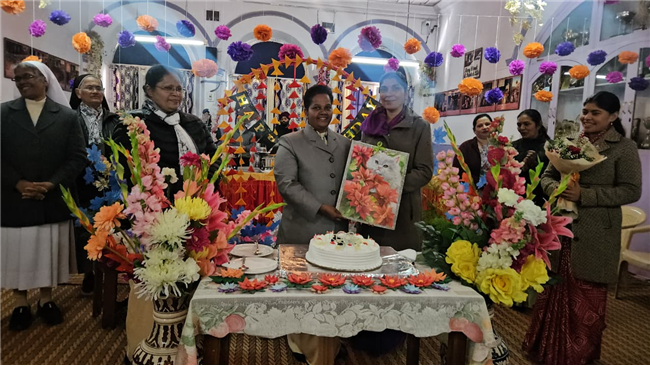 REV. SR. MANJUSHA'S BIRTHDAY CELEBRATION