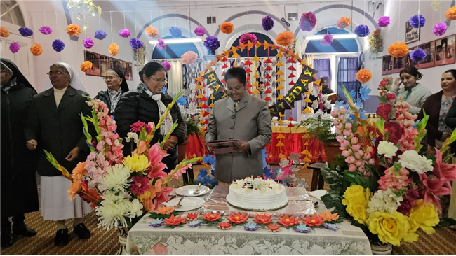 REV. SR. MANJUSHA'S BIRTHDAY CELEBRATION