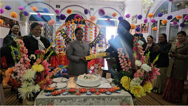 REV. SR. MANJUSHA'S BIRTHDAY CELEBRATION