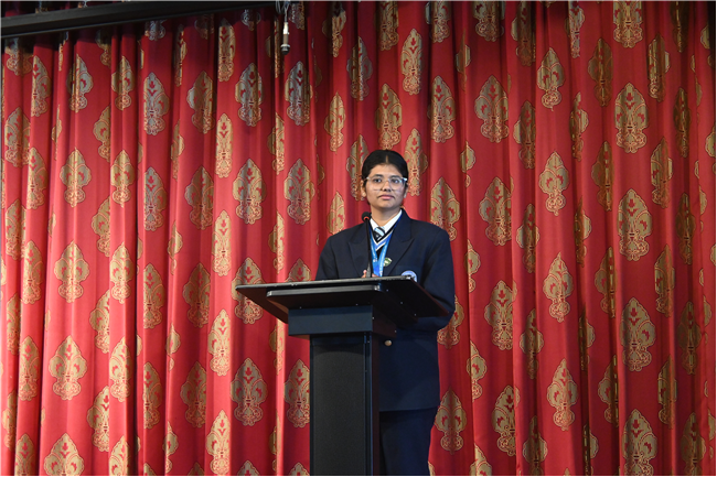 Thanksgiving Assembly by Class 12 and Invitation for Farewell by Class 11