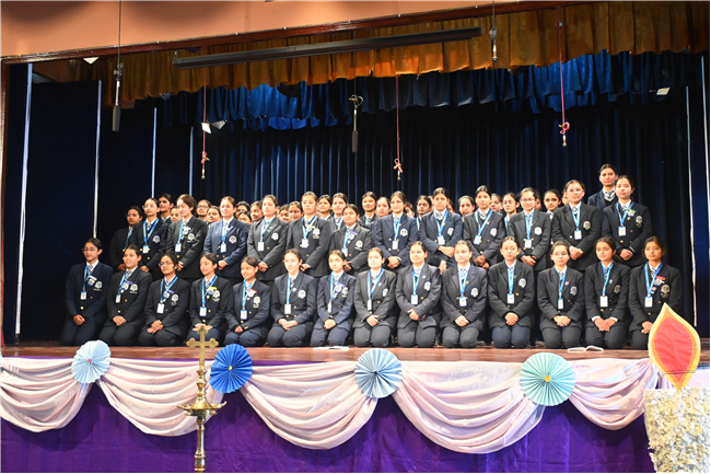 Thanksgiving Assembly by Class 12 and Invitation for Farewell by Class 11