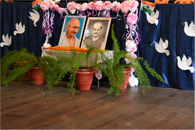Gandhi Jayanti Celebrated – Senior Wing