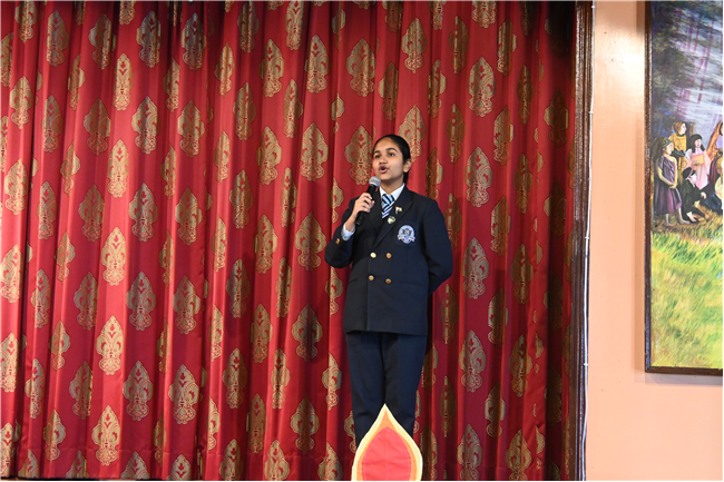 Gandhi Jayanti Celebrated – Senior Wing